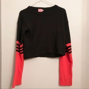Made in Italy crop top knit